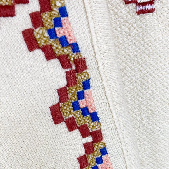 WoolRich NWOT Womens Cardigan Sz M Embroidered - Picture 4 of 5